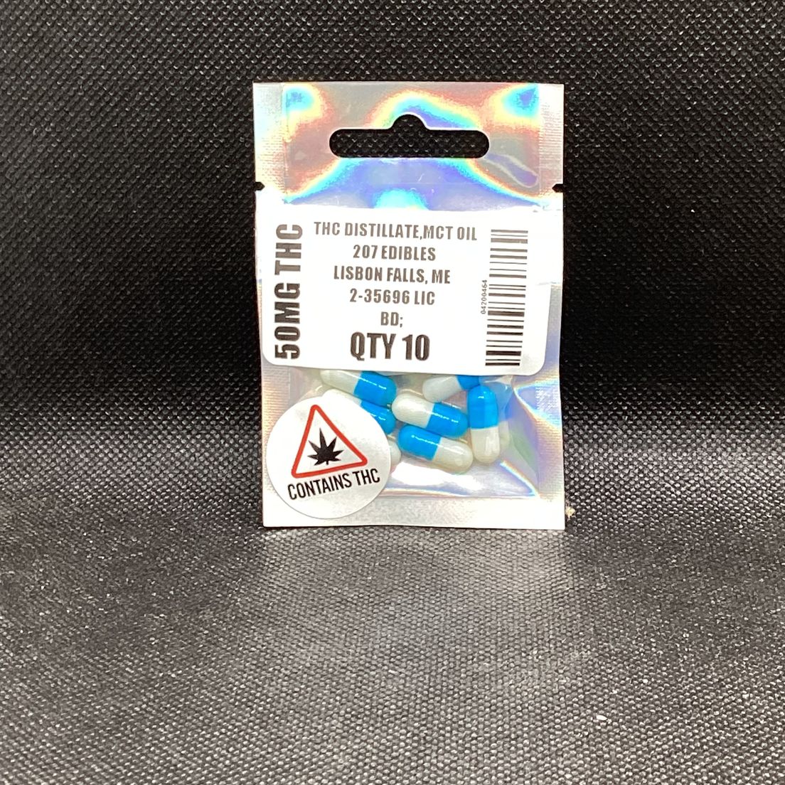 207 Edibles- THC- Capsules- 500MG