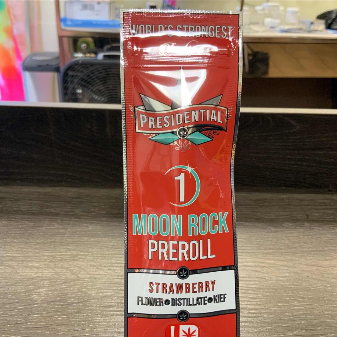Strawberry Presidential Moonrock Preroll 1g