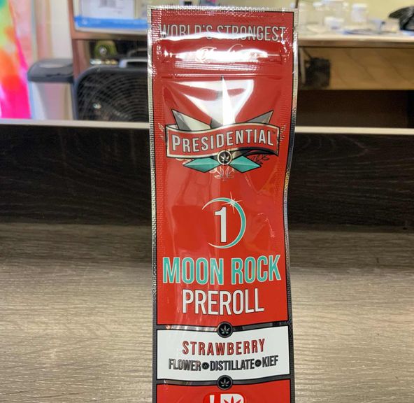 Strawberry Presidential Moonrock Preroll 1g