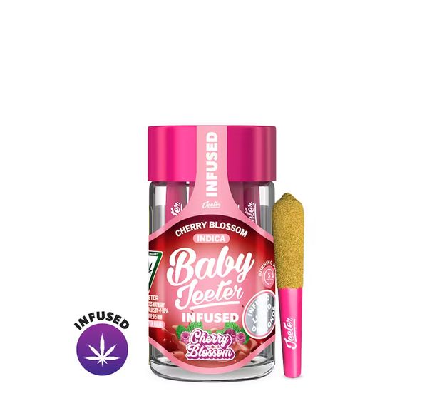 Jeeter - Cherry Blossom - infused baby pre roll 5k - 2.5g