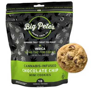 Big Pete's - Chocolate Chip Indica Mini Cookies - 100mg