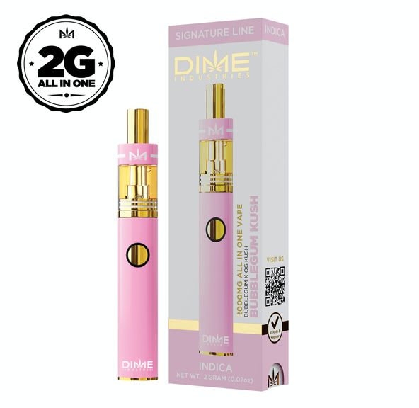 Dime- Bubblegum Kush - 2G - Disposable