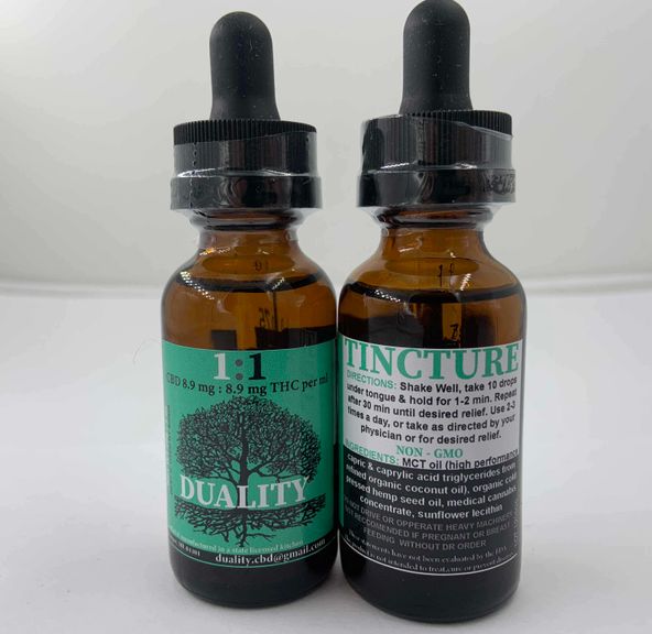 Duality|1:1 CBD/THC|Tincture