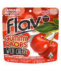 Flav - Wild Cherry Gummy Drops