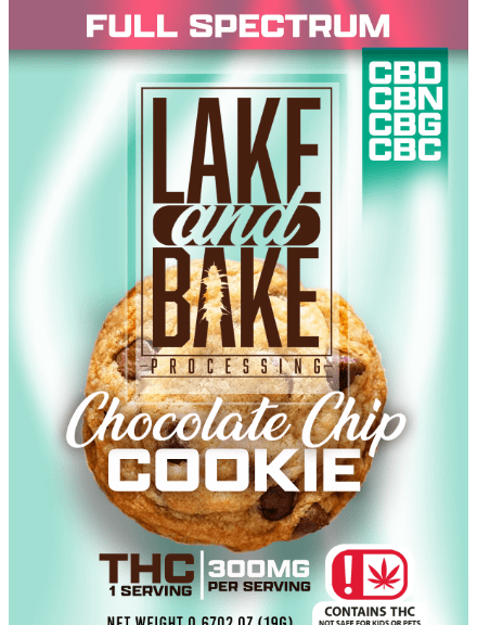 300mg Chocolate Chip Cookie - Full Spectrum