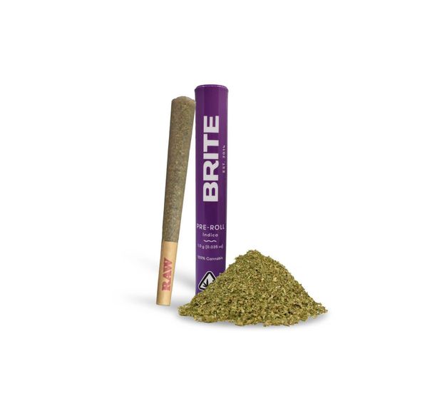 BRITE Pre-Roll (1g) - Indica - Papaya Berry Punch