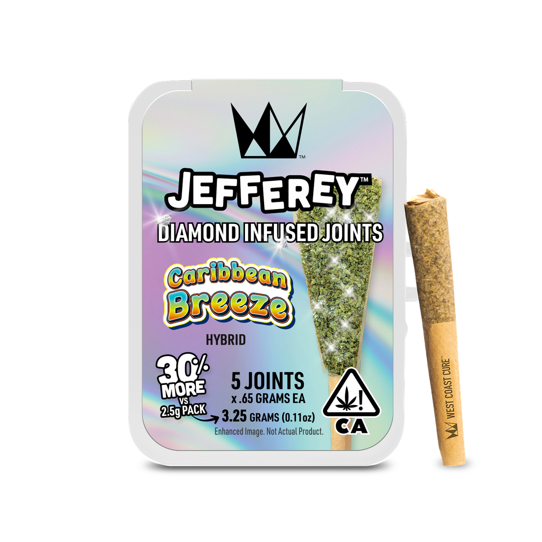 Caribbean Breeze - Jefferey Infused Joint .65g 5 Pack