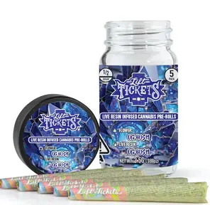 Lift Tickets - Brilliance - OG Kush x OG Kush (38.2% Indica) - .5g Pre-Roll x 5-Pack