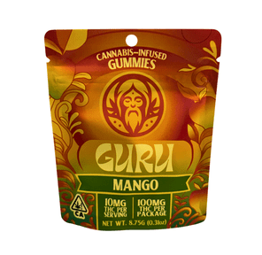 Guru Gummies 100mg - Mango