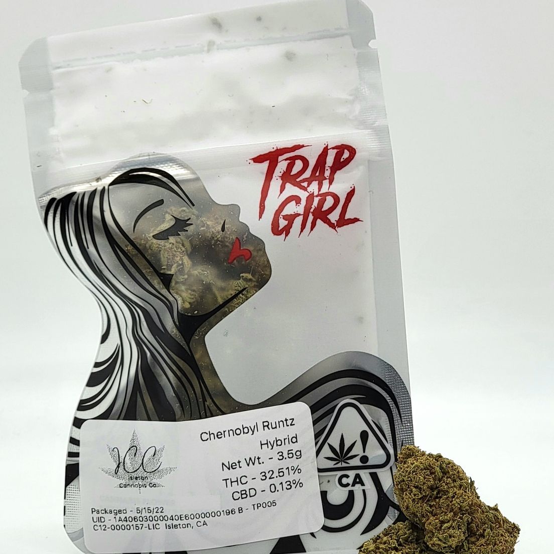*BLOWOUT DEAL! $25 1/8 Chernobyl Runtz (32.51%/Hybrid) - Trap Girl