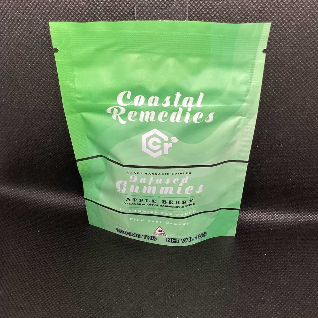 Coastal Remedies- Apple Berry- Gummies- 2000mg