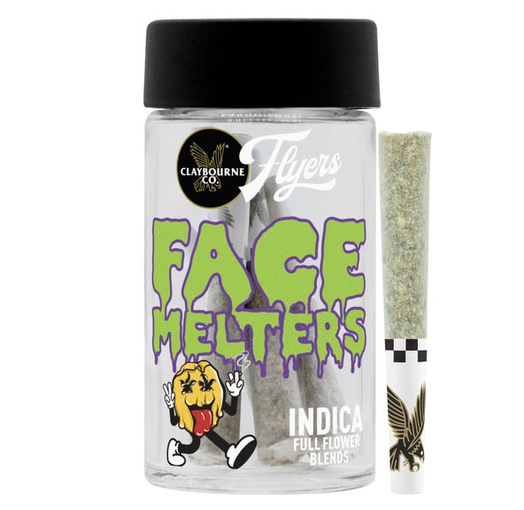 Claybourne Co. - Flyers Blend - (x7) .5g Prerolls - 3.5g - Face Melters