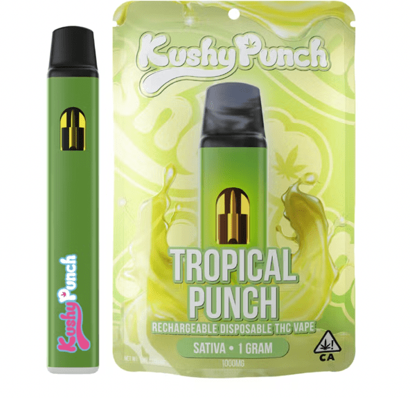 Kushy Punch 1G Disposable Tropical Punch