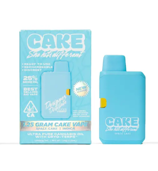 Cake - Space Cake Designer Distillate AIO Vape 1.25g