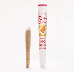 1 x 0.5g Infused Sticky Banger Pre-Roll Sativa Creamsicle by KushKraft