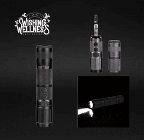 Cartisan | High Beam: Rechargeable 510 Battery + Flashlight