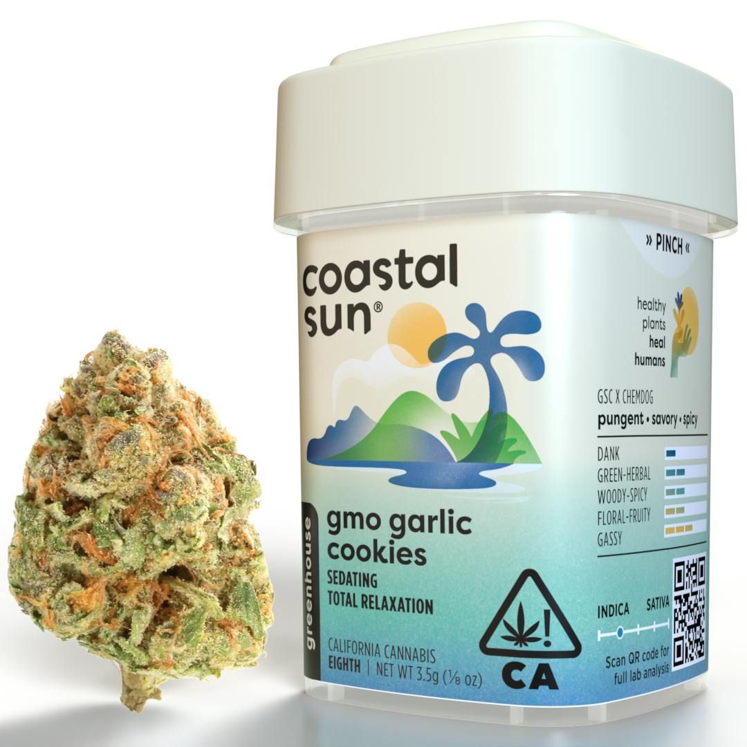 Coastal Sun - GMO Garlic Cookies 3.5g