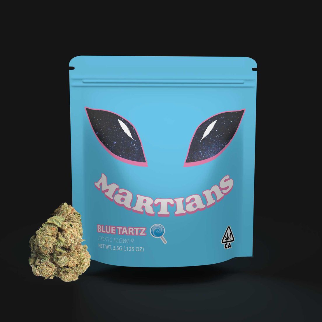 Traditional - Martians - Blue Tartz 3.5g