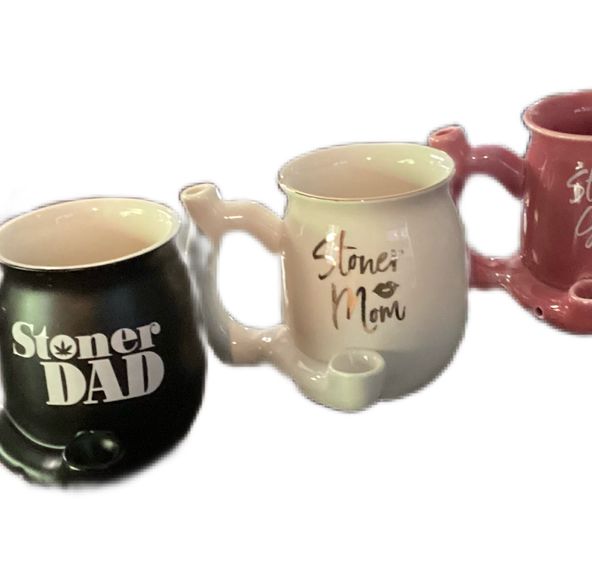 Stoner Mugs With Pipe