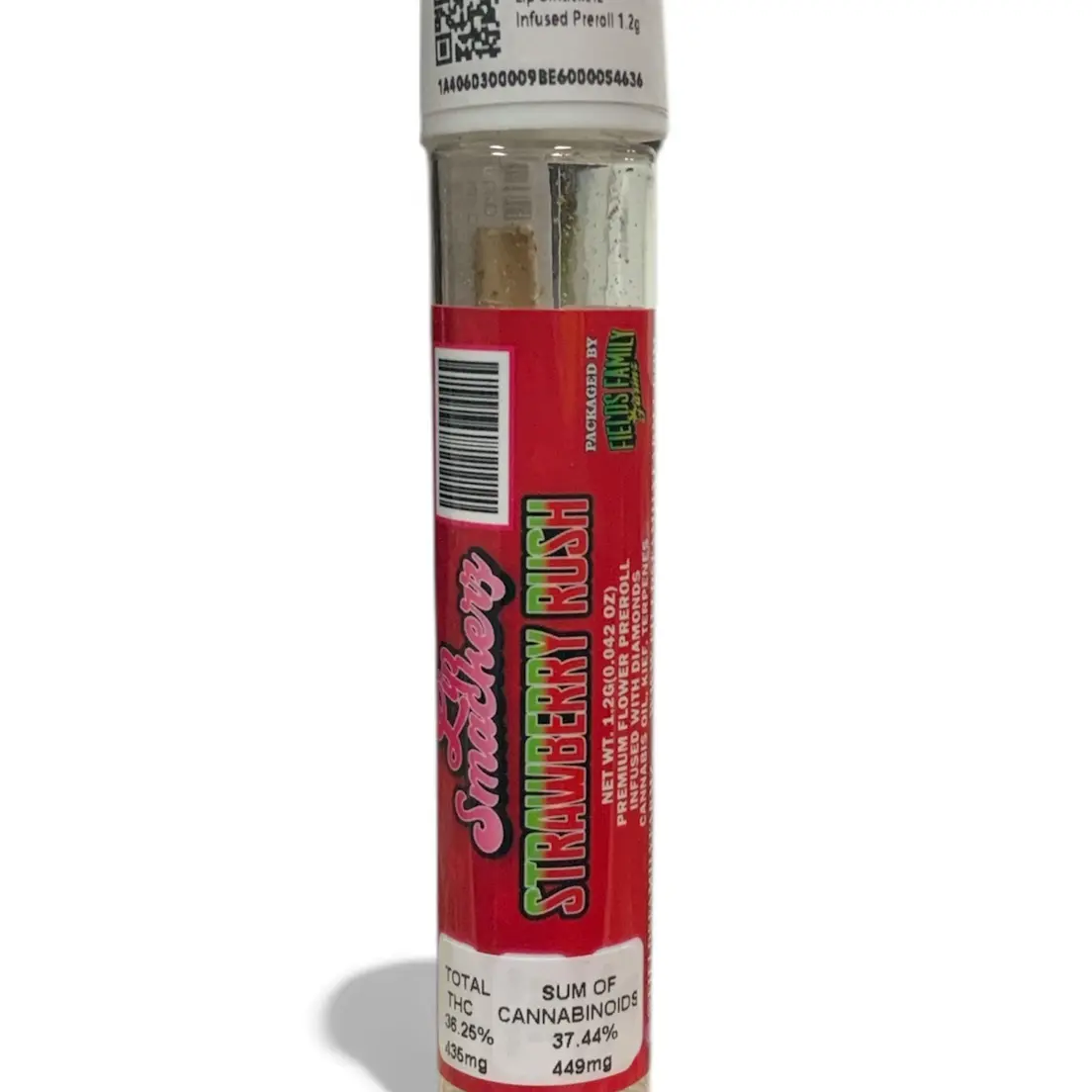 Fields Family Farmz - Strawberry Rush Triple Infused Preroll 1.2G
