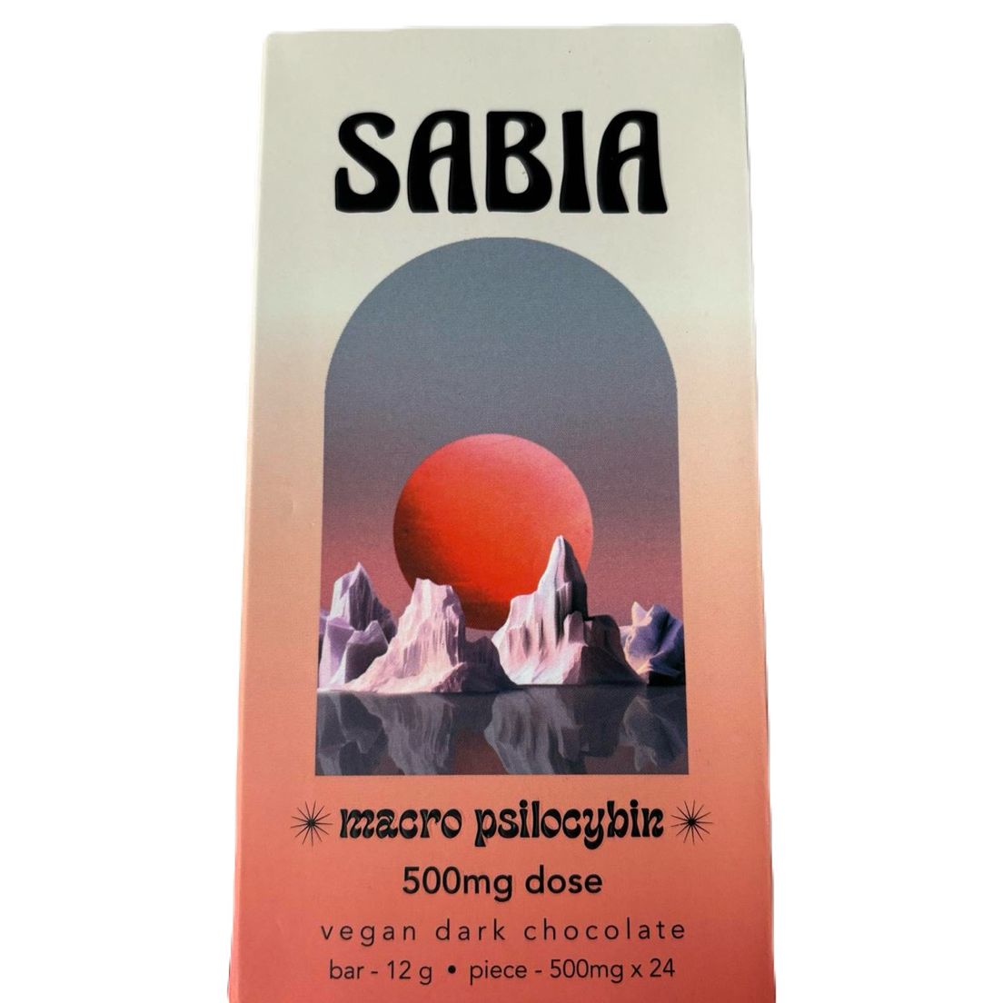 Sabia Macro psilocybin Chocolate Bar 12g