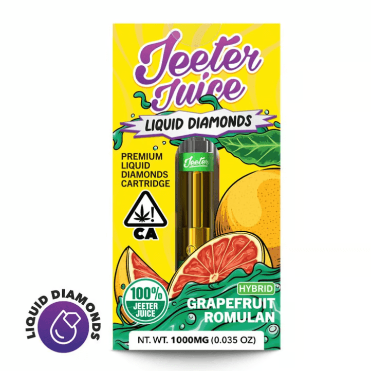 Juice Liquid Diamonds Cart - Grapefruit Romulan