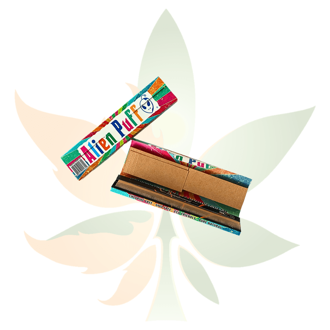 Alien Puff - Flavoured 1 1/4 Rolling Papers - Strawberry