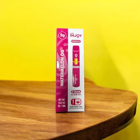 elf bar vape uk Cure Injoy - Green Gusherz (Sativa) All-In-One Vape | Wellgreens main image 1