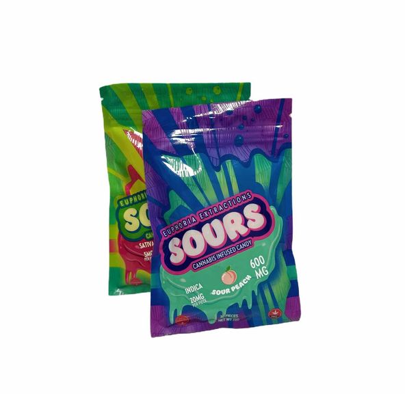 Euphoria Sours 600mg Gummies