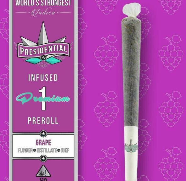 PRESIDENTIAL-INFUSED PREROLL-1G-GRAPE