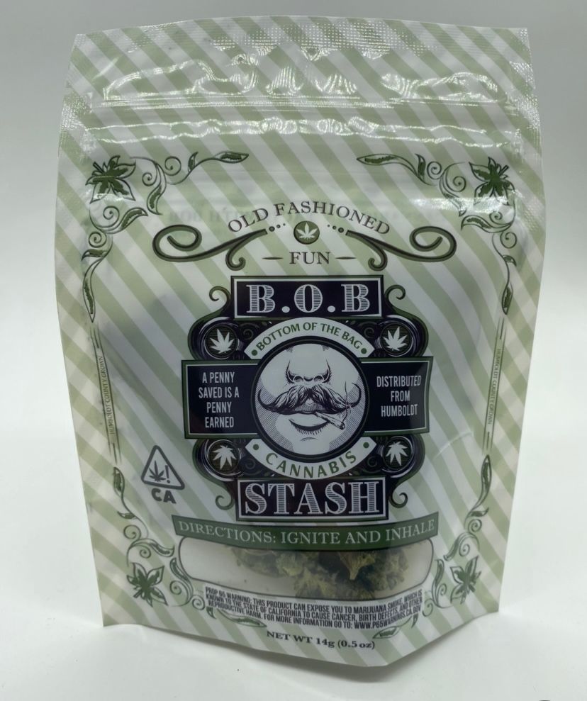 Gushmintz Smalls (hybrid) - 14g Flower (THC 25%) by BOB Stash **Buy 2 for $80**