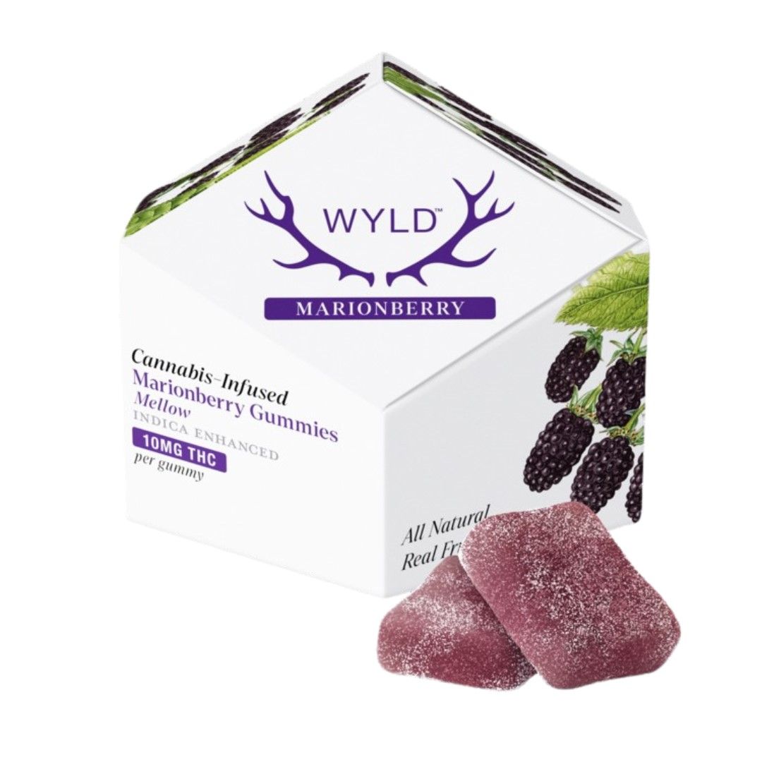 Wyld Fruit Chews Marionberry 100mg