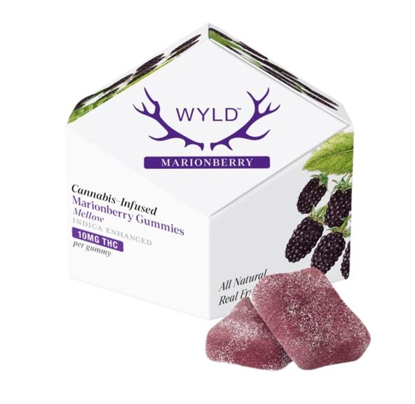 Wyld Fruit Chews Marionberry 100mg