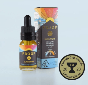 PROOF CBG Elixir Tincture 15ml (PRE-ORDER $60)