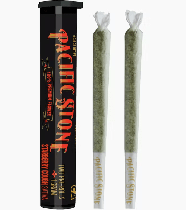 [Pacific Stone] Preroll 2 Pack - 1g - Starberry Cough (S)