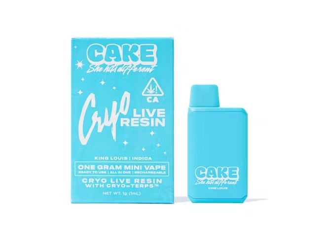 Cake - King Louis Cryo Live Resin Disposable Vape 1g