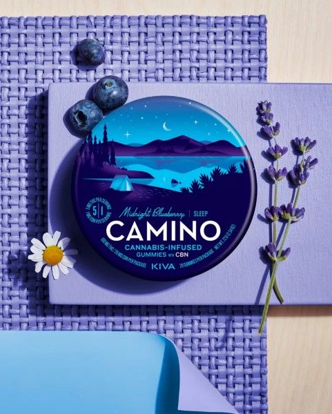 Camino Midnight Blueberry 5:1 CBN Gummies