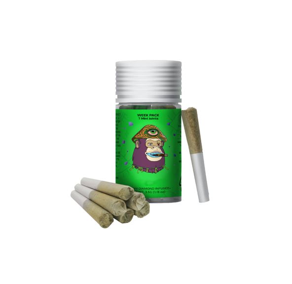 Ape Infused Mini Joint Marshmallow OG 4pk 1.6g