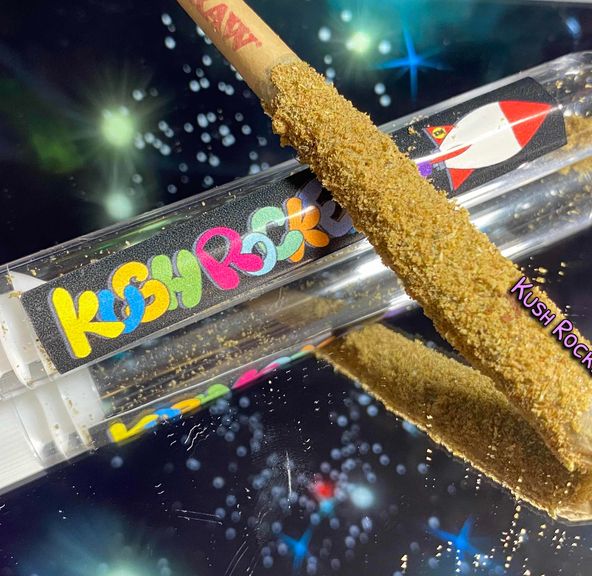(5star*) Kush Rocket (96%THC distillate & 5* Kief)