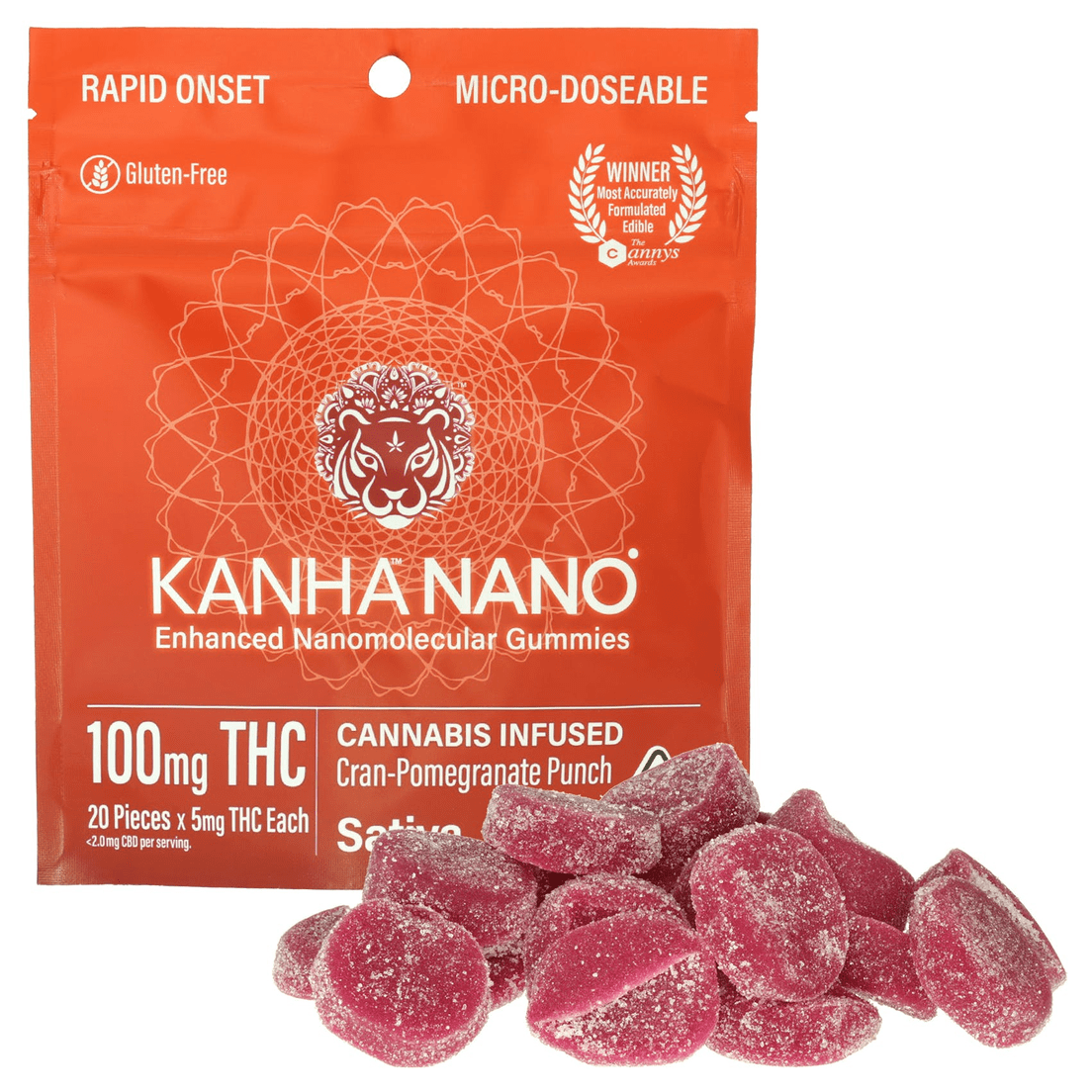 KE - THC NANO - Cran Pomegranate - 86g