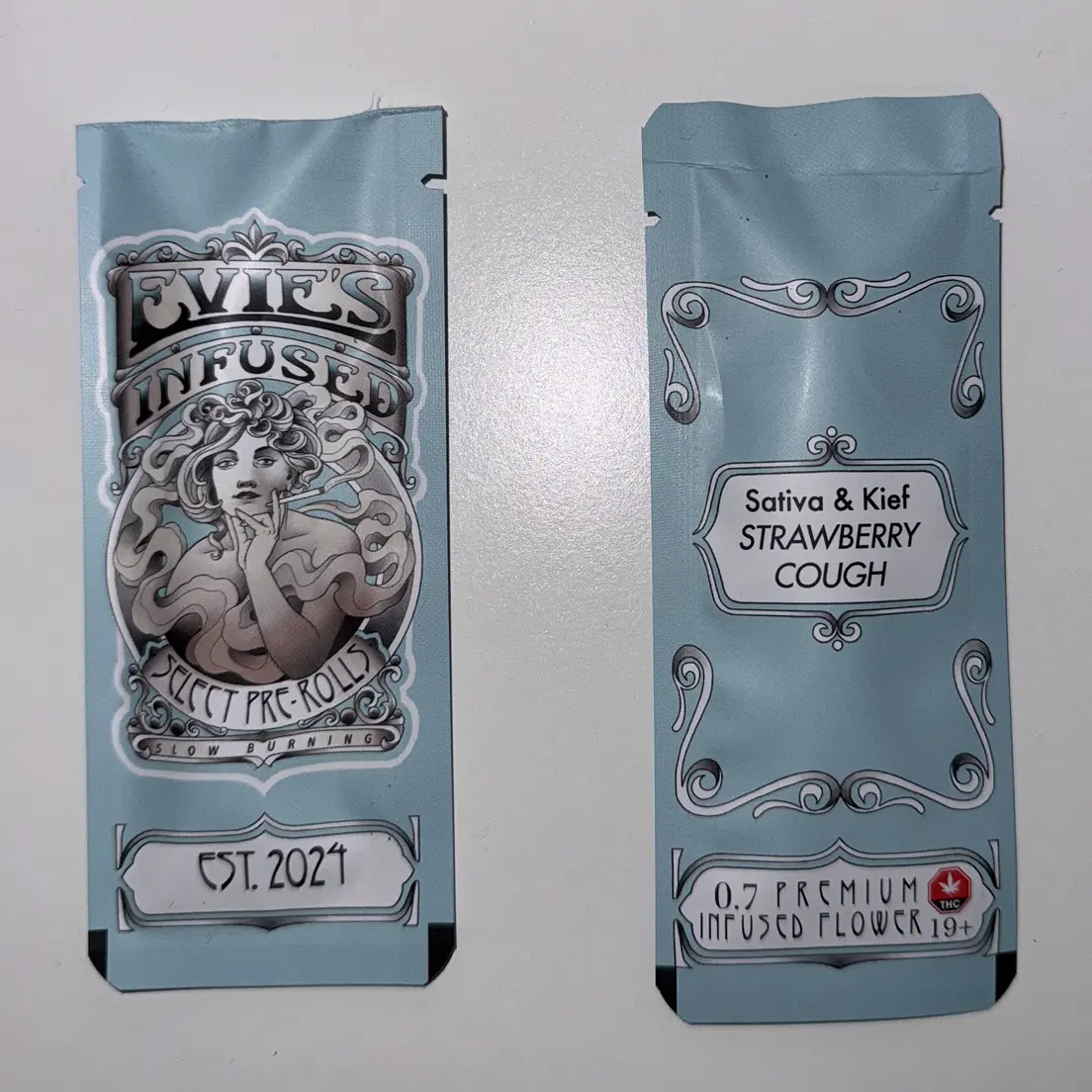 EVIE'S Infused 0.7g Sativa & Kief $7