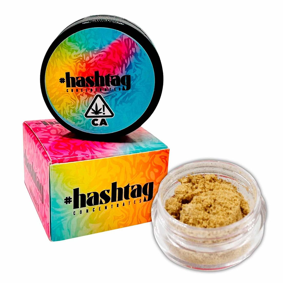 #hashtag - Hash 2.0 | Full Melt | Sieved | 1g | Rainbow Belt 1g