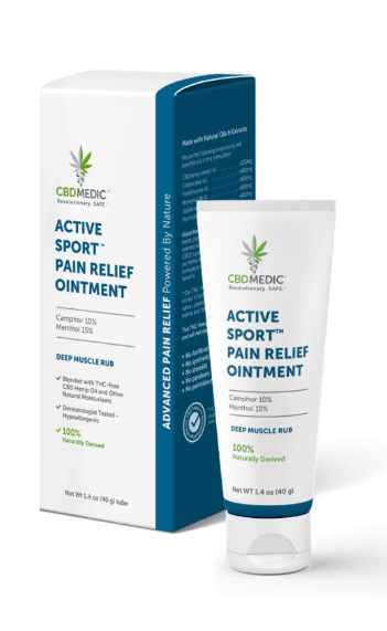 CBDMEDIC Active Sport Pain Relief Ointment