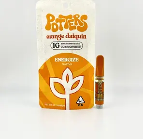 PRE-ORDER ONLY Potters - Orange Daiquiri Live Resin Cartridge - 1 g