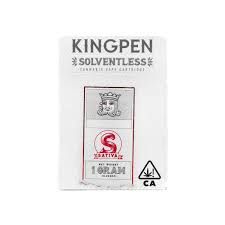[Kingpen] Solventless Cartridge - 1g - Chocolope Cookies (S)