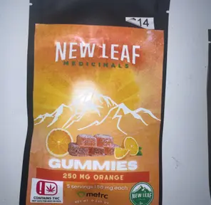 250mg Orange Gummies