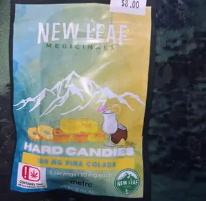 100mg Pina Colada Hard Candy