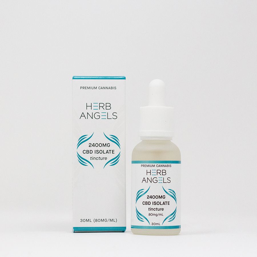 Tincture 2400mg CBD Isolate by Herb Angels