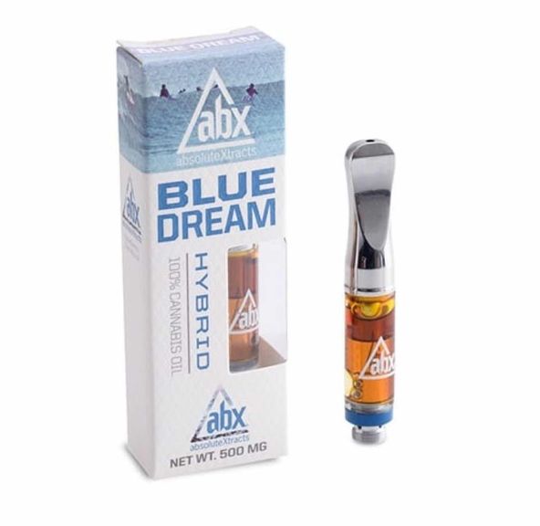 *AbsoluteXtracts - "Blue Dream" 500mg Vape Cartridges
