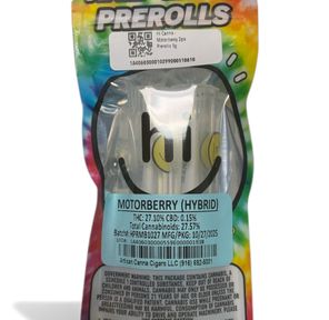 Motorberry 2pk Prerolls 1g